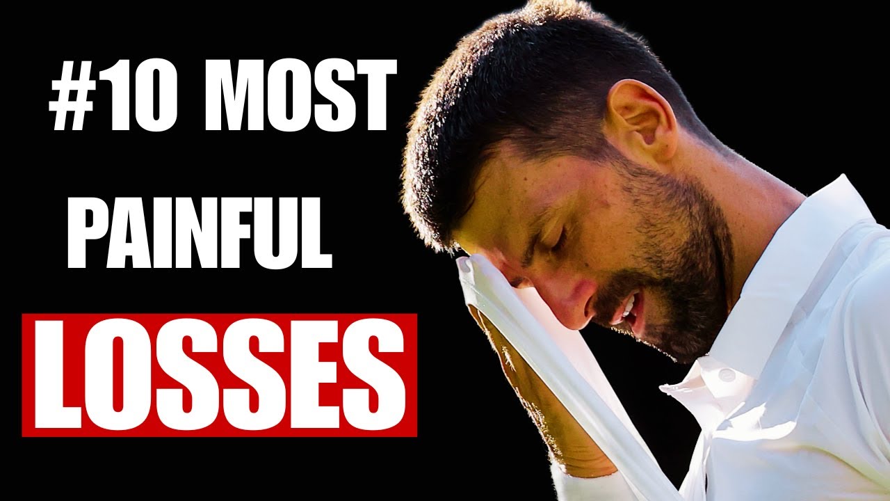 Novak Djokovic - Top 10 Most Heartbreaking Grand Slam Defeats
