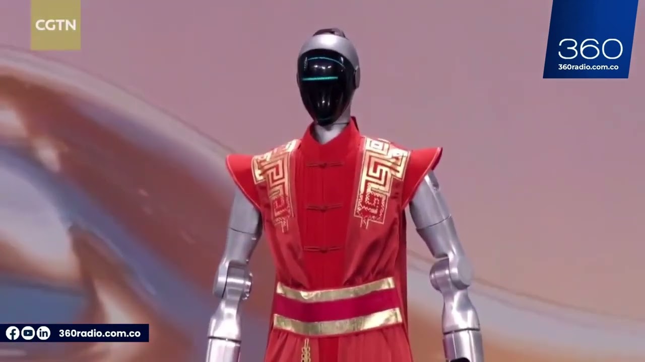 Robots humanoides practicando artes marciales: las impactantes im&aacute;genes que deja el A&ntilde;o Nuevo Chino