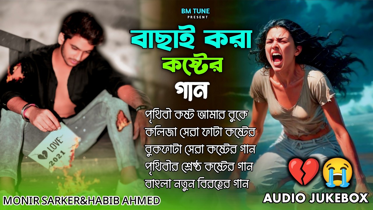 ২০২৬ সালের কলিজা ফাটা সব কষ্টের গান😭💔Bangla Top 20 Sad Song-2026Habib Ahmed&Monir Sarker Audio Album