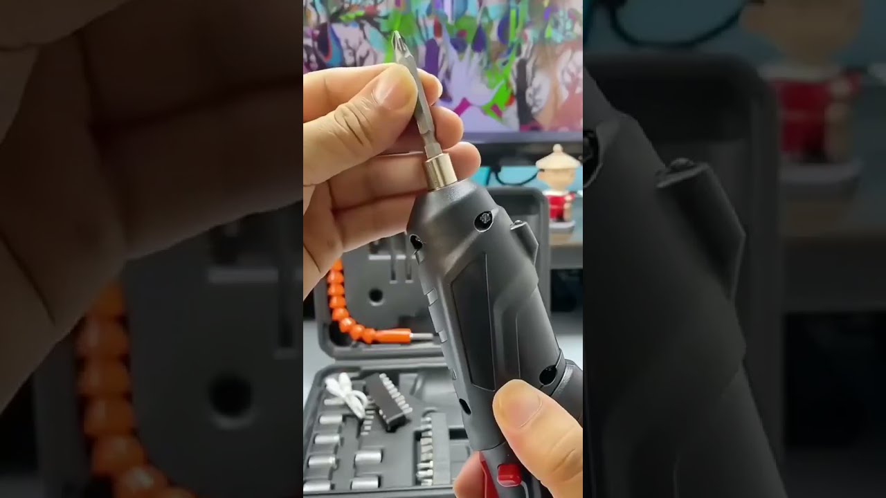 Tournevis &eacute;lectrique Pixa sans fil rechargeable