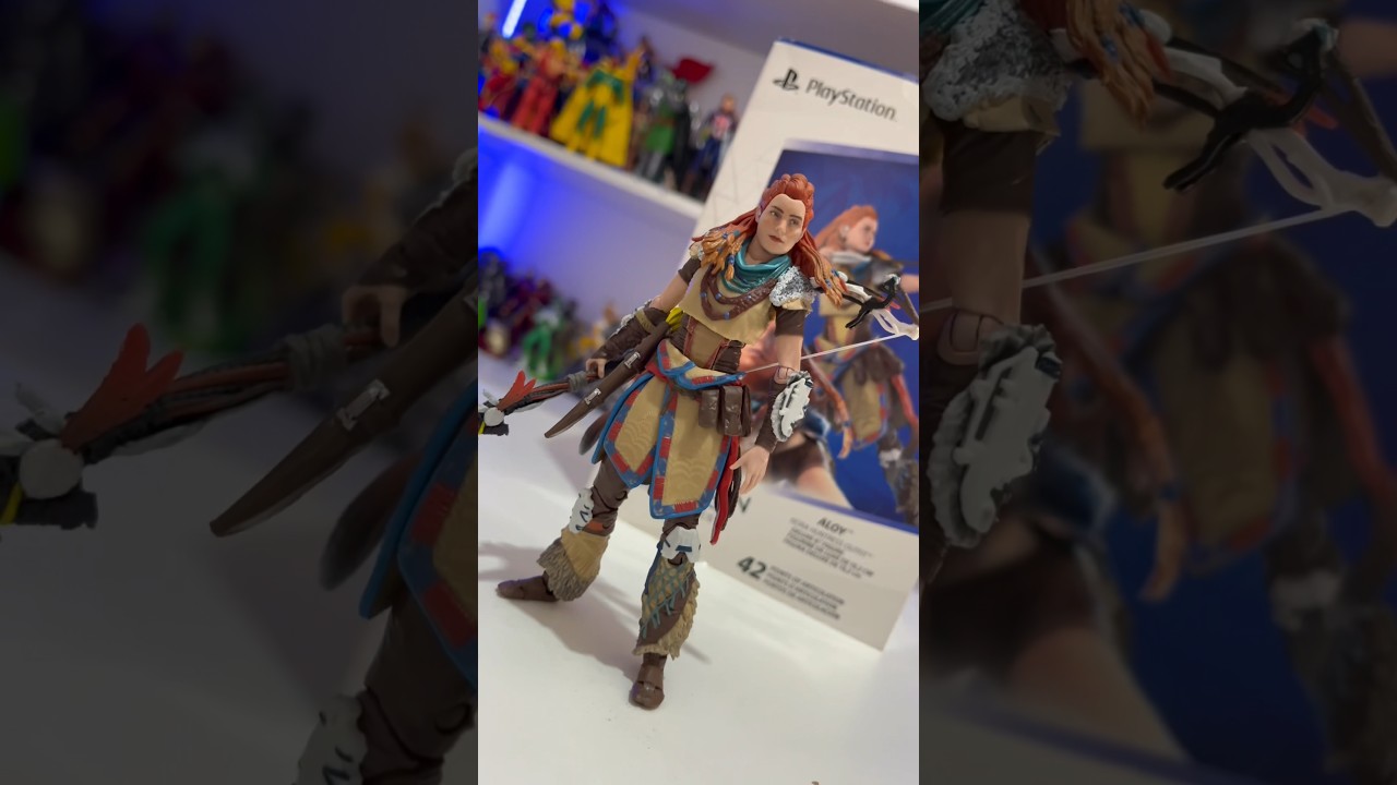 Aloy - Horizon Forbidden West -Action Figure ​⁠ #games #playstation #horizonzerodawn