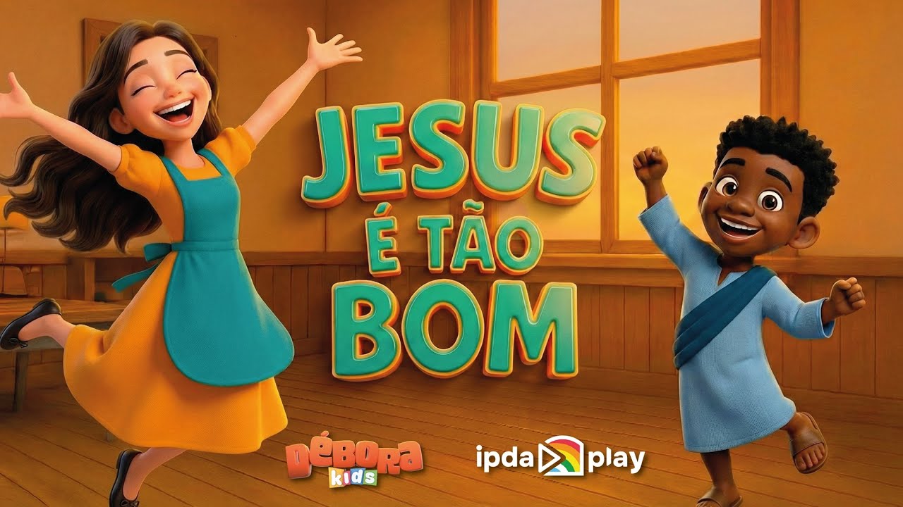 Jesus &Eacute; T&atilde;o Bom | Can&ccedil;&atilde;o Crist&atilde; Infantil &ndash; D&eacute;bora Kids