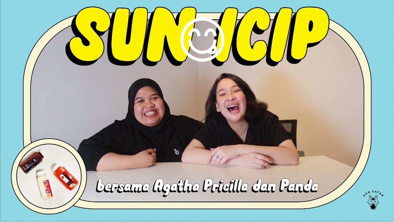 Sun Icip with Pricil & Panda: Nyobain Minuman Sedjuk