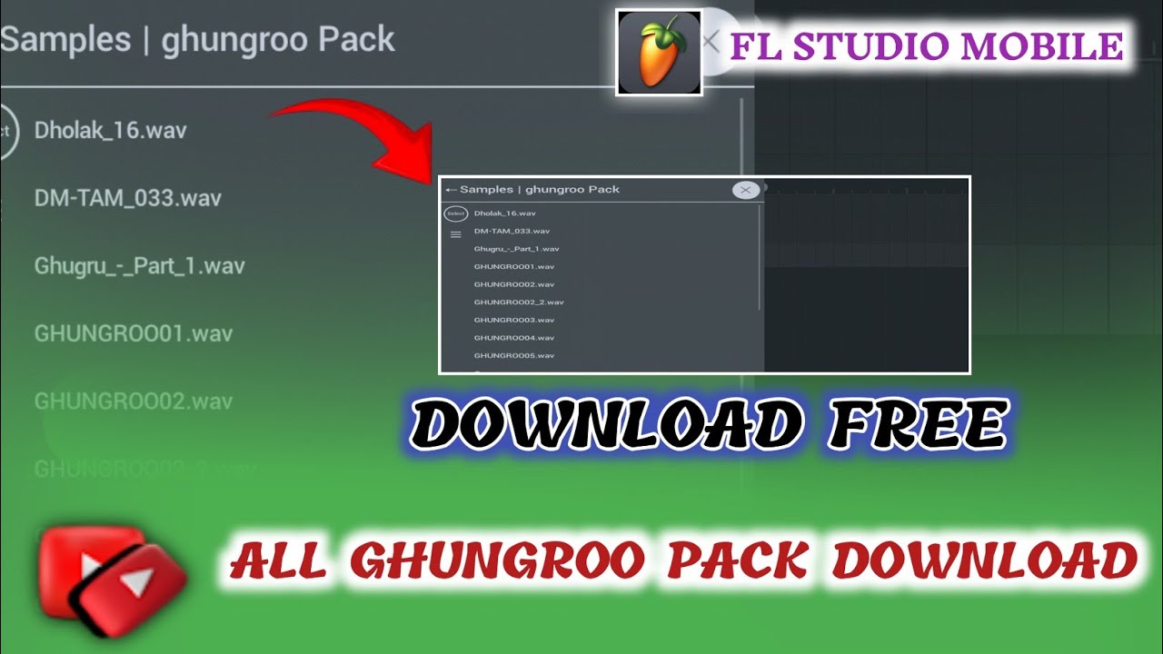 Ghungroo Pack Download Free || Hard Ghungroo Pack || Ms Tech Gyan Support 