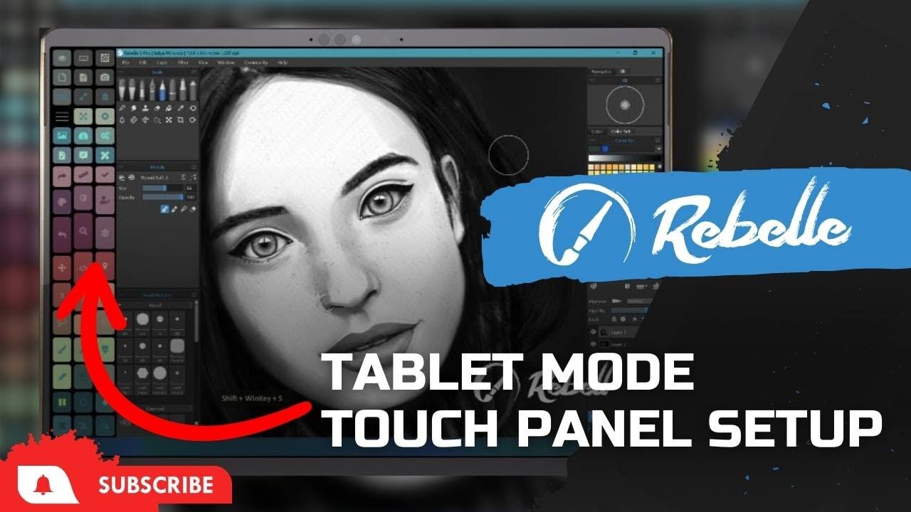 Rebelle Tutorials: Tablet Mode and Tablet Pro Artist Pad Set Up