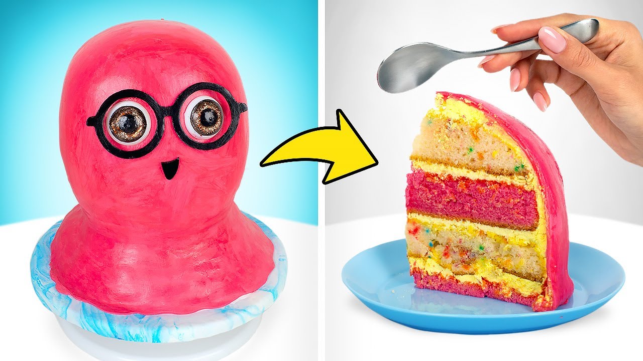 Comment faire un g&acirc;teau Sam le Slime !