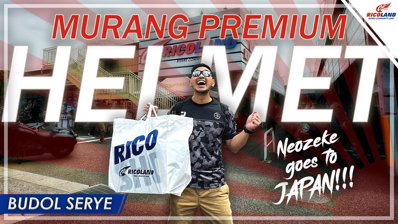 Murang Premium Helmet Shop sa Japan | Budol Serye