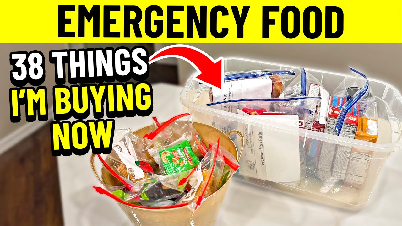 Easy Emergency Meals to Prep and Store with Shelf Stable Ingredients
