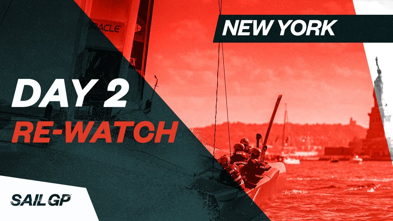 FULL RACE RE-WATCH | New York SailGP 2019 Day 2
