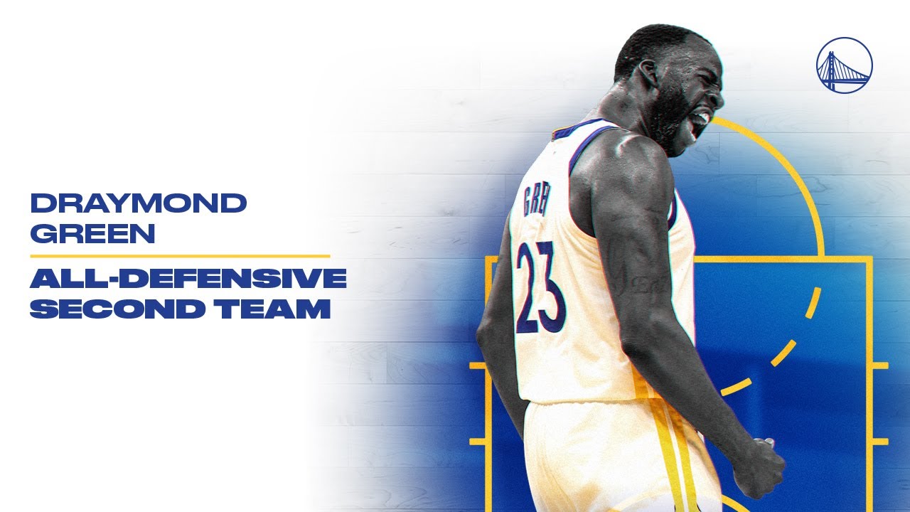Draymond Green Named to 2021-22 All-Defensive Second Team 💪