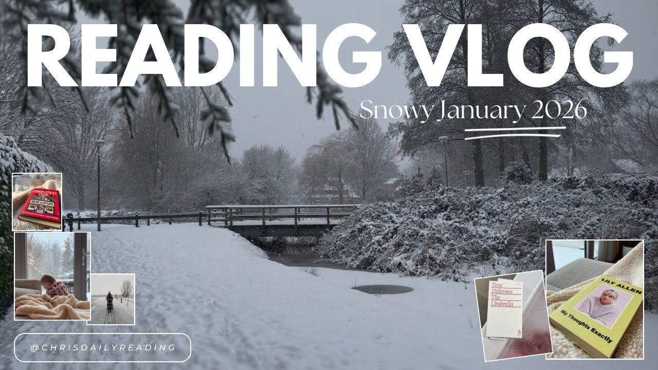 Reading Vlog | Snowy January, Lily Allen, Sarah Waters, The Light Years
