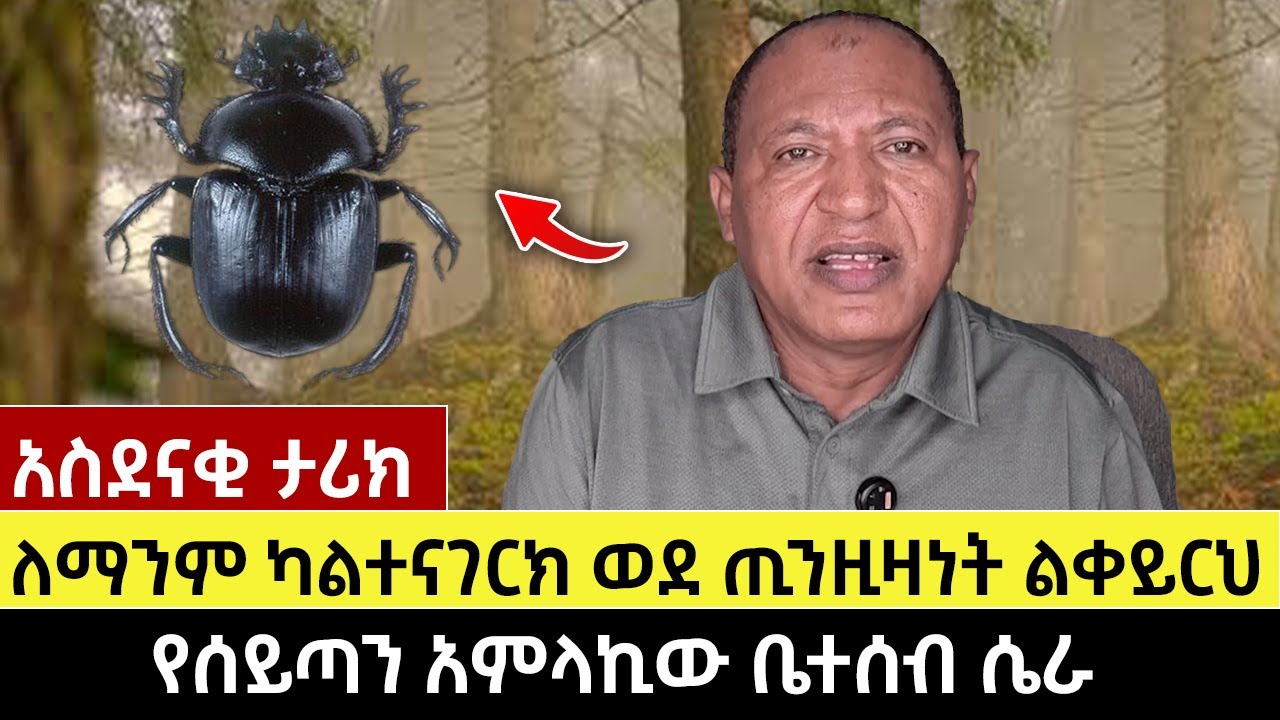 አስደናቂ ታሪክ | ለማንም ካልተናገርክ ወደ ጢንዚዛነት ልቀይርህ | የሰይጣን አምላኪው ቤተሰብ ሴራ