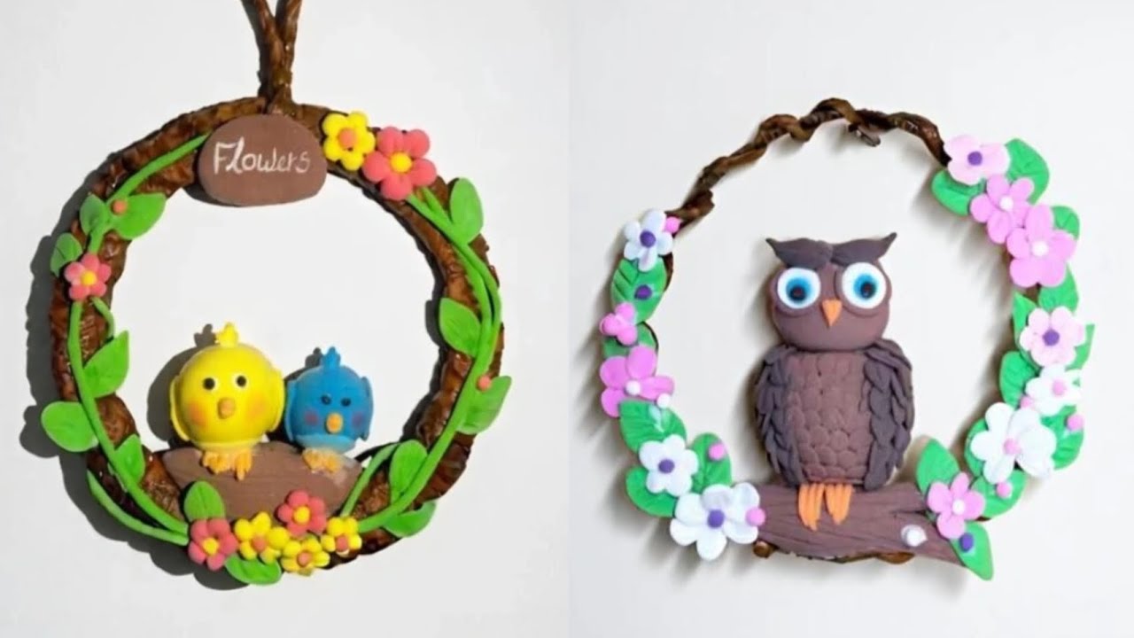 Clay Art Hanging Ideas 