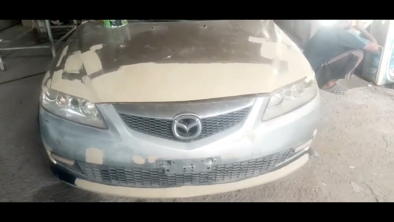 accident  car  repair  dainting  painting   mazda m six  dainting  painting  car  repair
