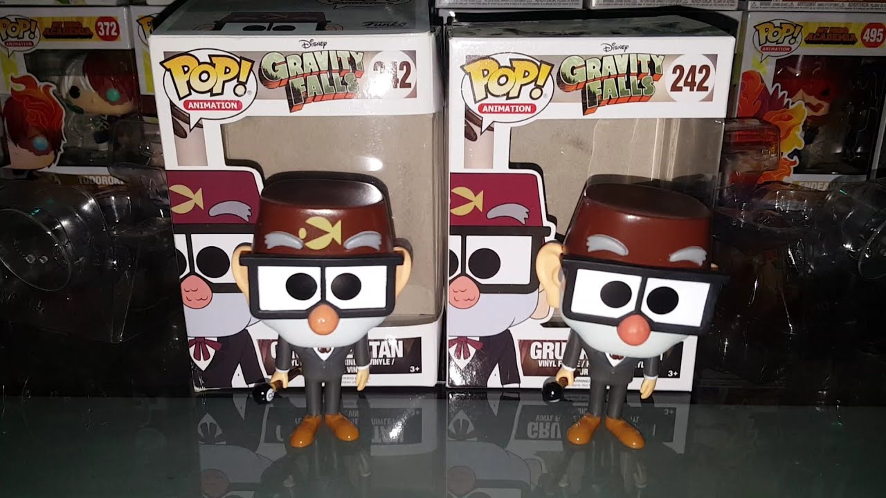 Funko pop - Gravity Falls - Grunkle Stan Normal vs Rare