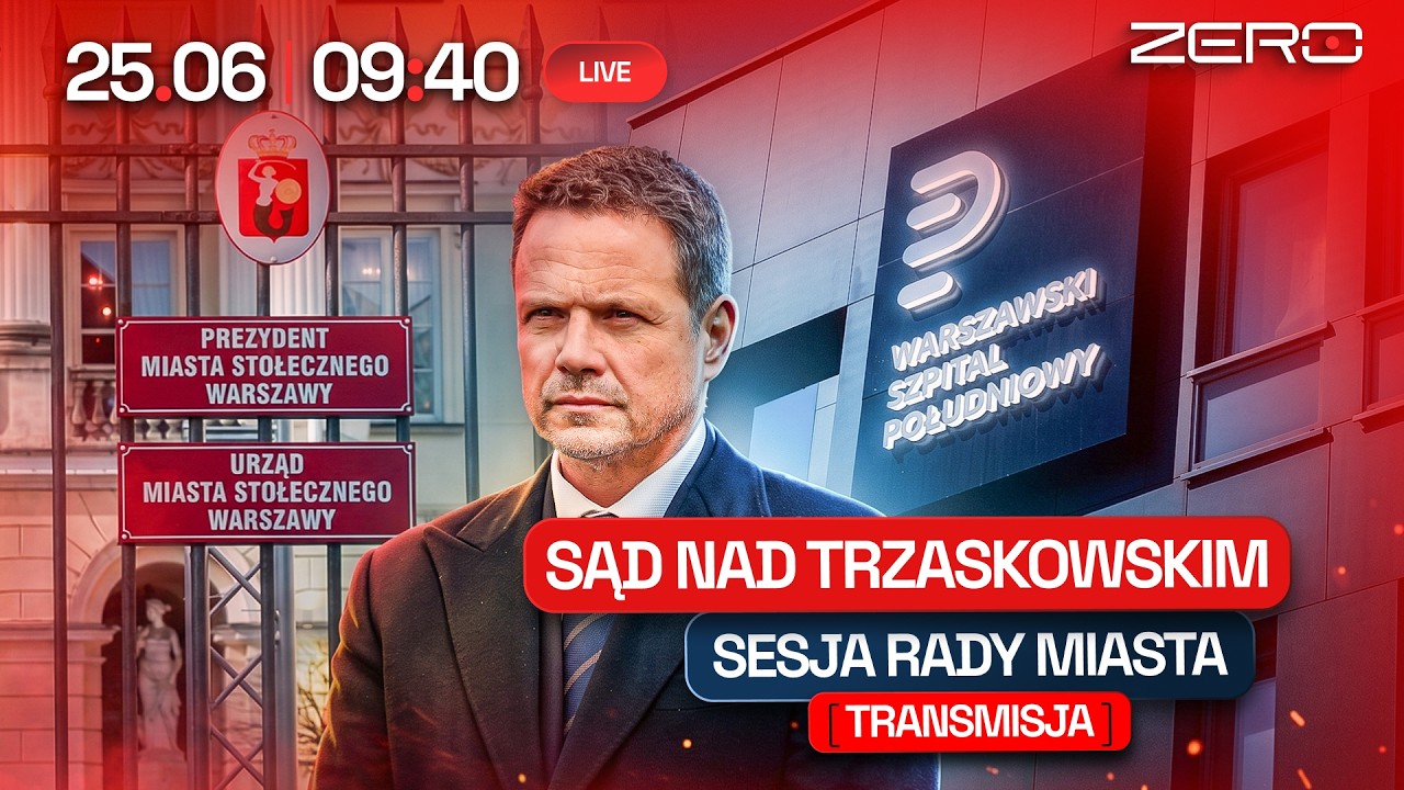 SKANDAL W SZPITALU, RADA MIASTA DECYDUJE WS. TRZASKOWSKIEGO
