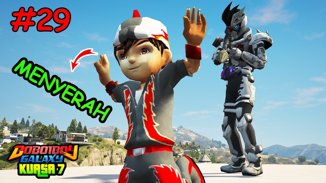KEADAAN BOBOIBOY SEMAKIN BAHAYA !! USAHA PENYELAMATAN BOBOIBOY | BOBOIBOY GALAXY - GTA 5 MODS