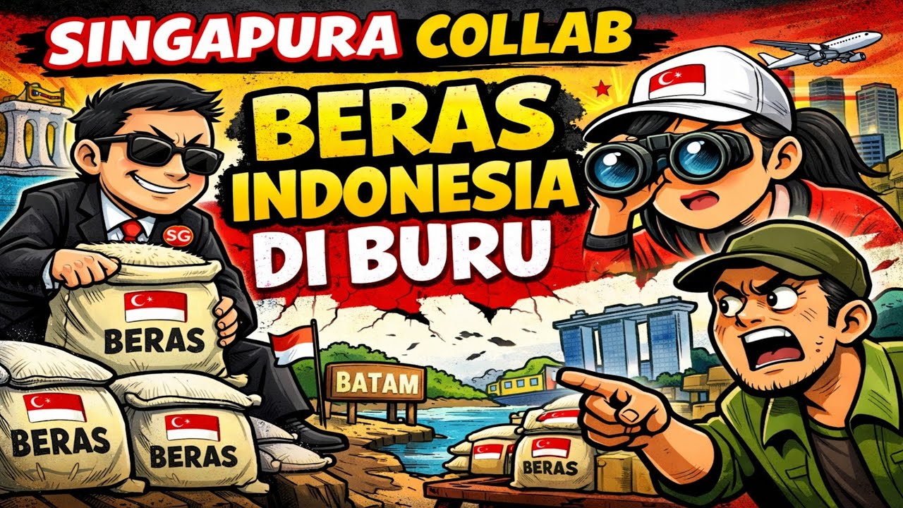 🚨SINGAPURA KRISIS: Fakta Aneh Negara Kaya, Cari Beras ke Indonesia‼️