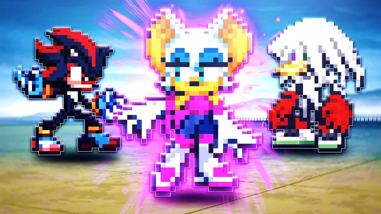 Rouge All Forms присоединяется к SONIC MUGEN VS EVERYONE