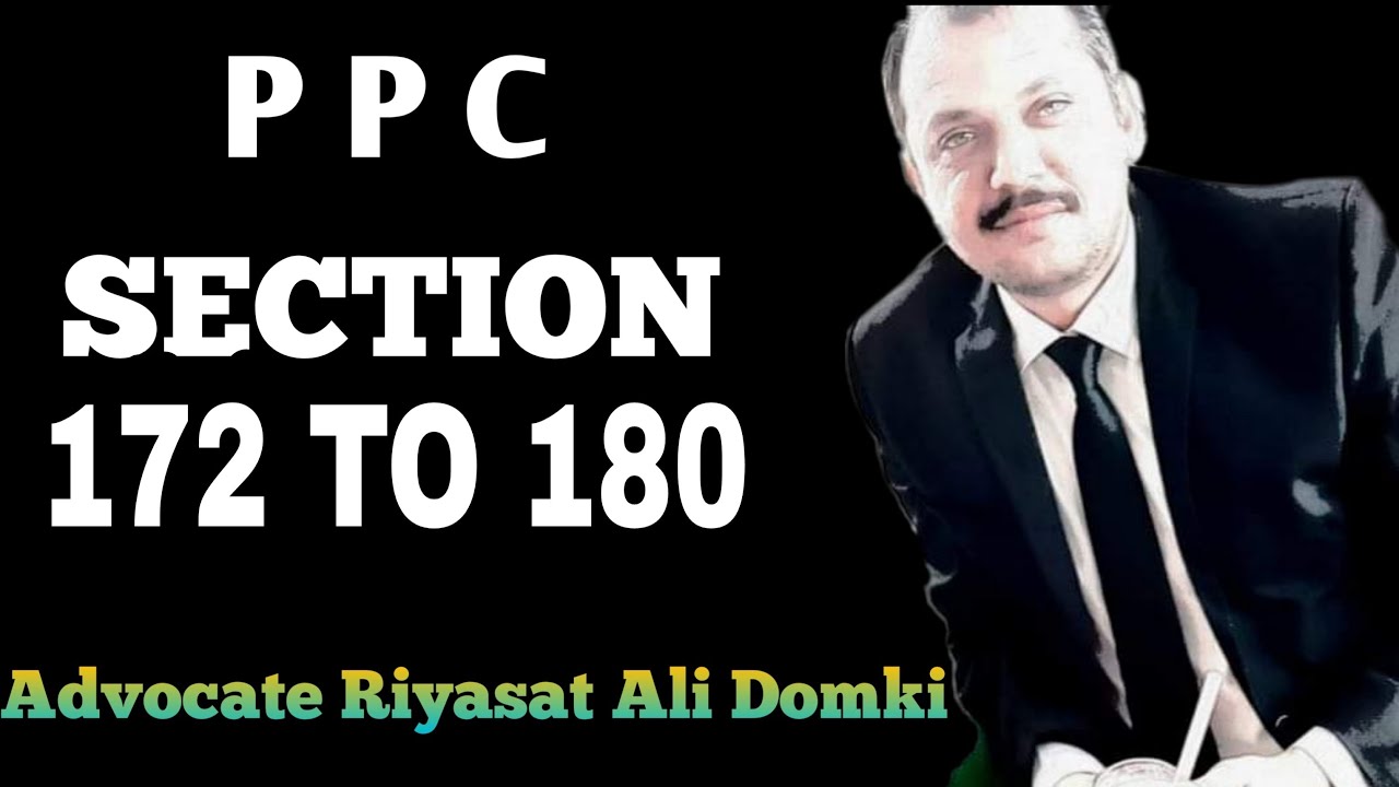 PPC SECTION 172 TO 180