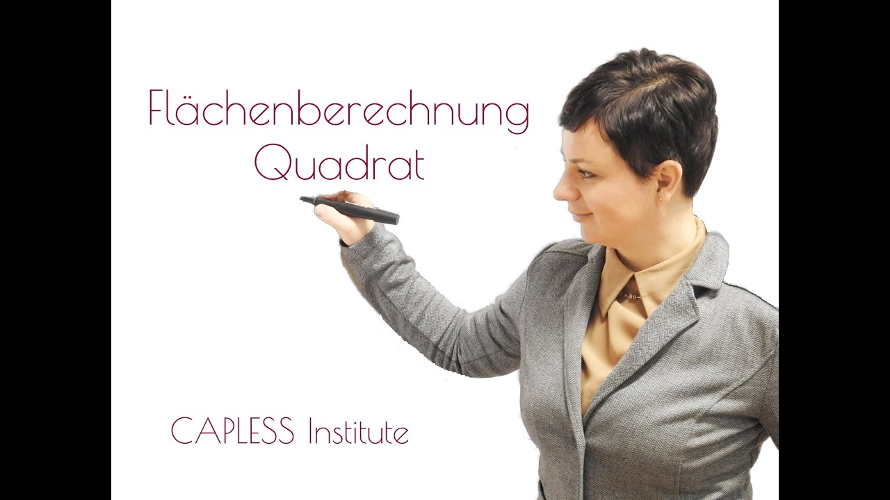 Flächenberechnung Quadrat - 4. Stufe Volksschule