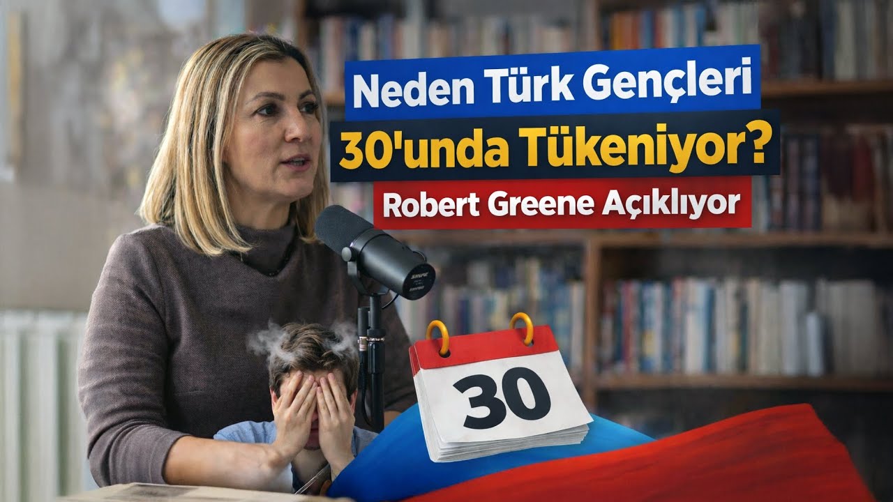 Neden Türk Gençleri 30'unda Tükeniyor? Robert Greene Açıklıyor !