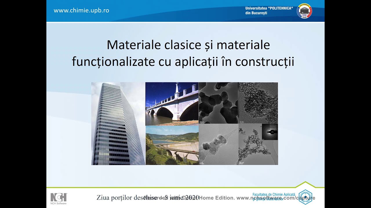 Materiale clasice si materiale functionalizate cu aplicatii in constructii