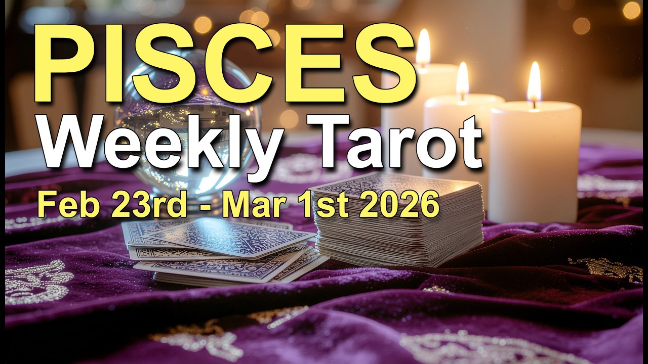 PISCES Weekly Tarot ‘TAKING THE HIGH ROAD!’ Intuitive Spiritual Guidance Feb 23 - Mar 1 2026 ✨