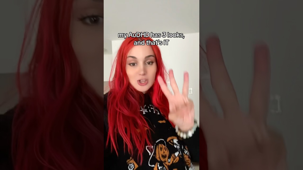 my AuDHD has 3 looks, and that&rsquo;s IT #autism #adhd #audhd