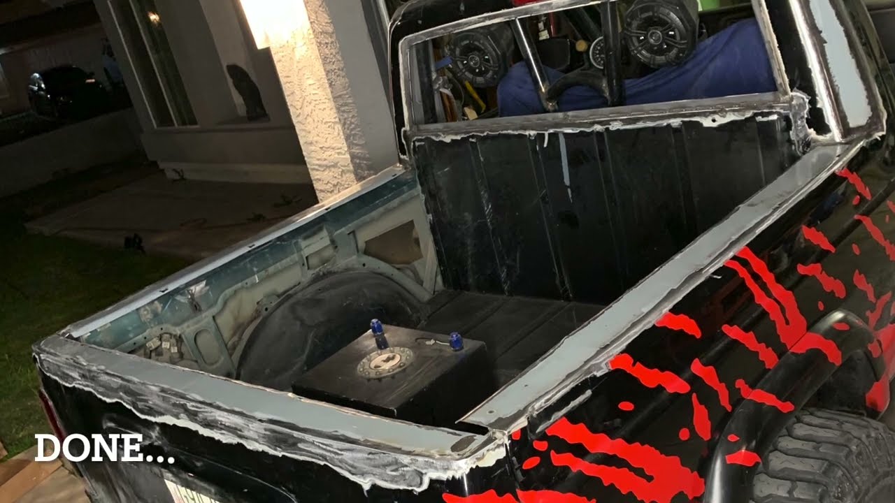 Jeep Cherokee conversion,  making a Comanche.