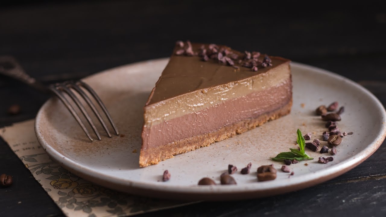 Cheesecake mocha (café & chocolat) vegan, sans cajou | L'Herboriste