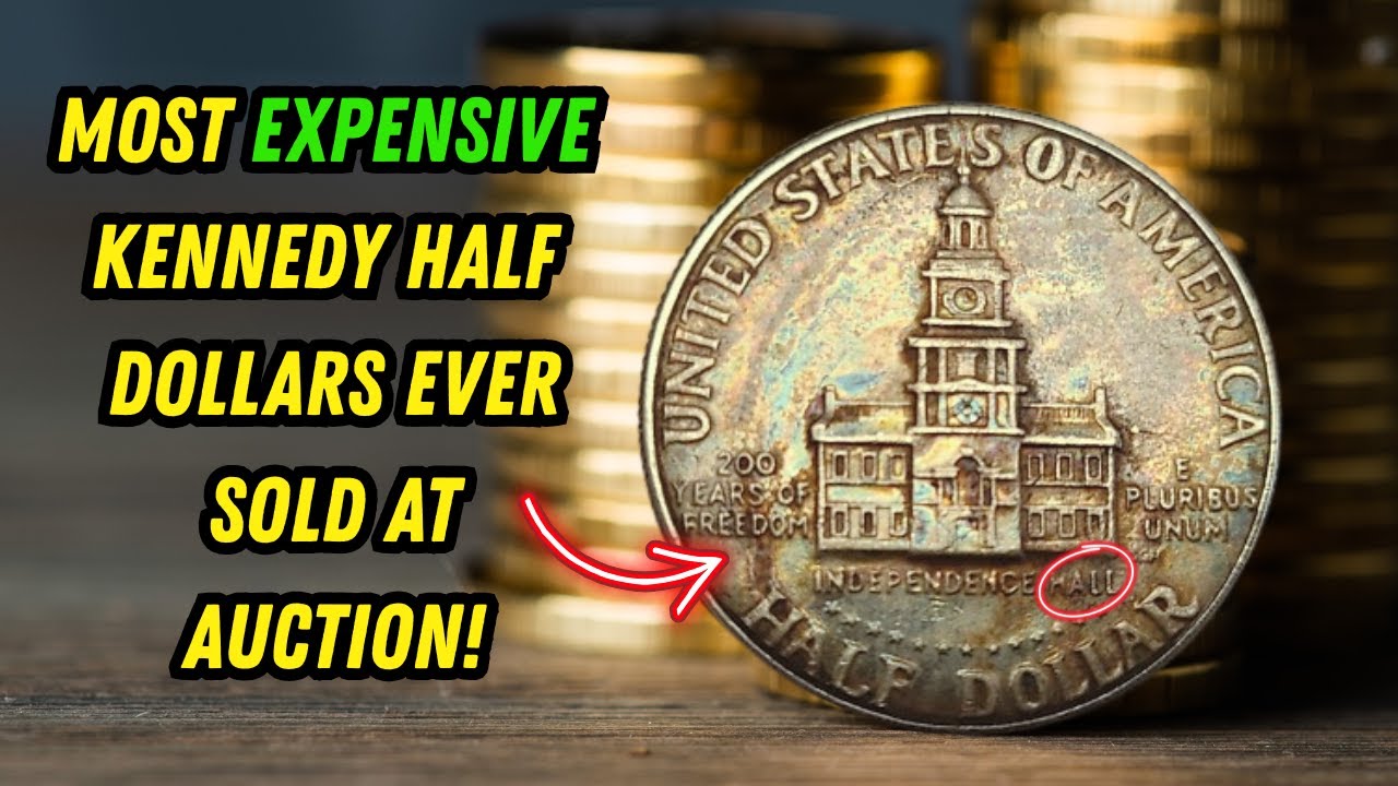 Most Expensive Kennedy Half Dollars Ever Sold at Auction! Rare Coin Values!