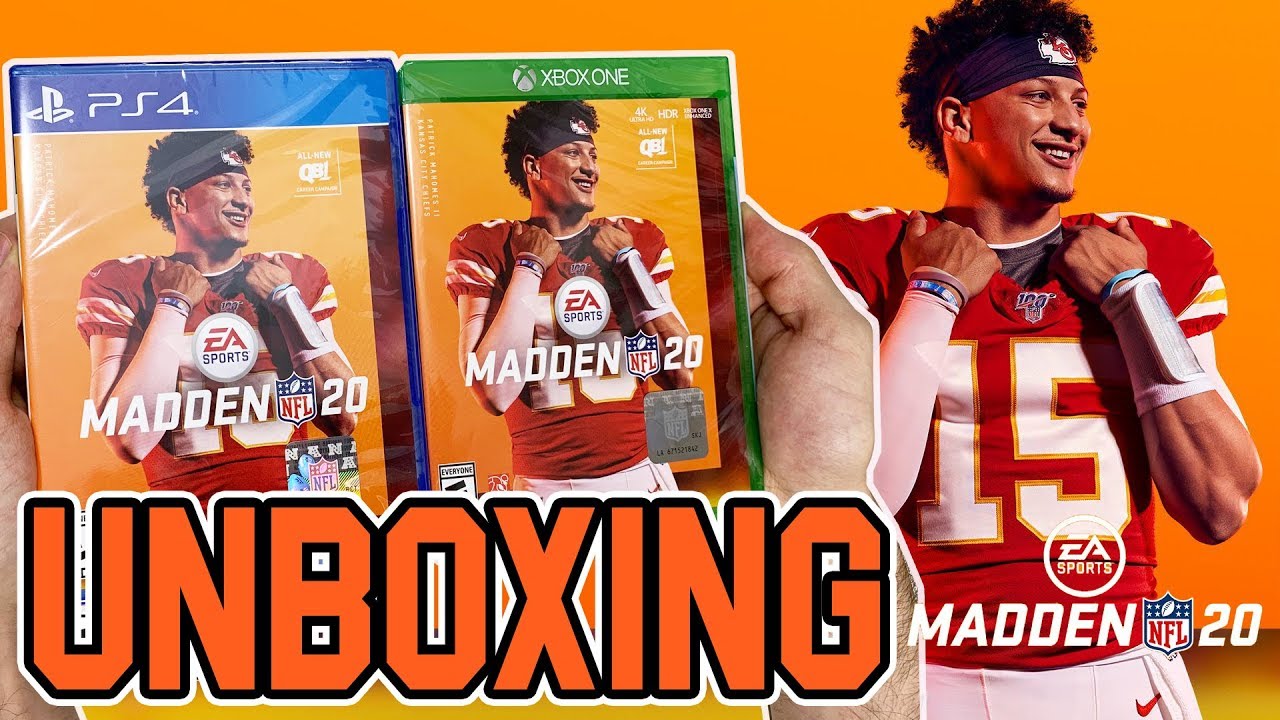 Madden NFL 20 (PS4/Xbox One) Unboxing!!