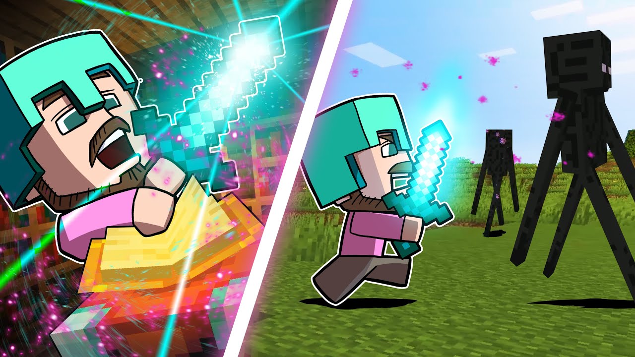 Who Can Get The Best Enchantment?! | Minecraft