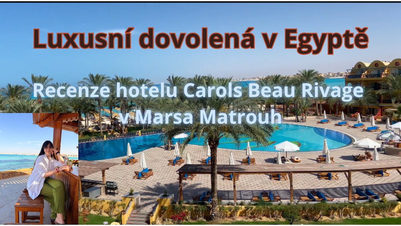 Egyptský ráj u moře 🌊 Carols Beau Rivage vás okouzlí