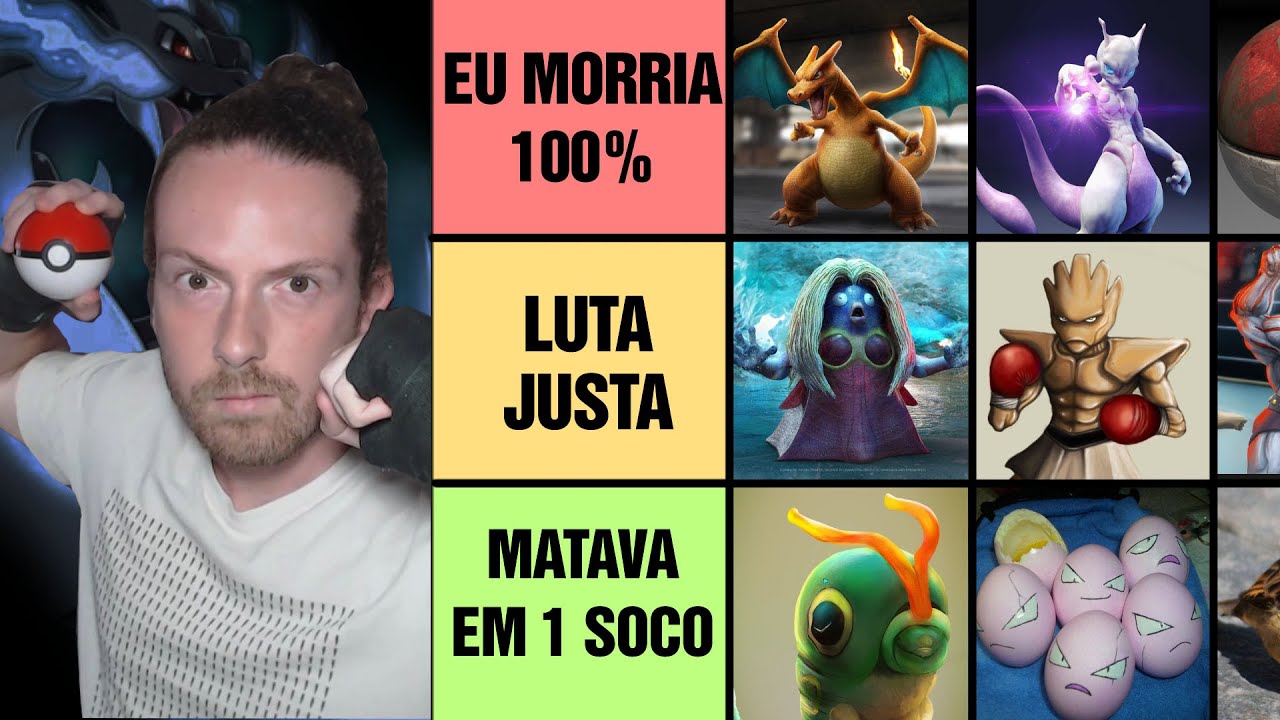 Pokémons que eu venceria NA PORR4DA
