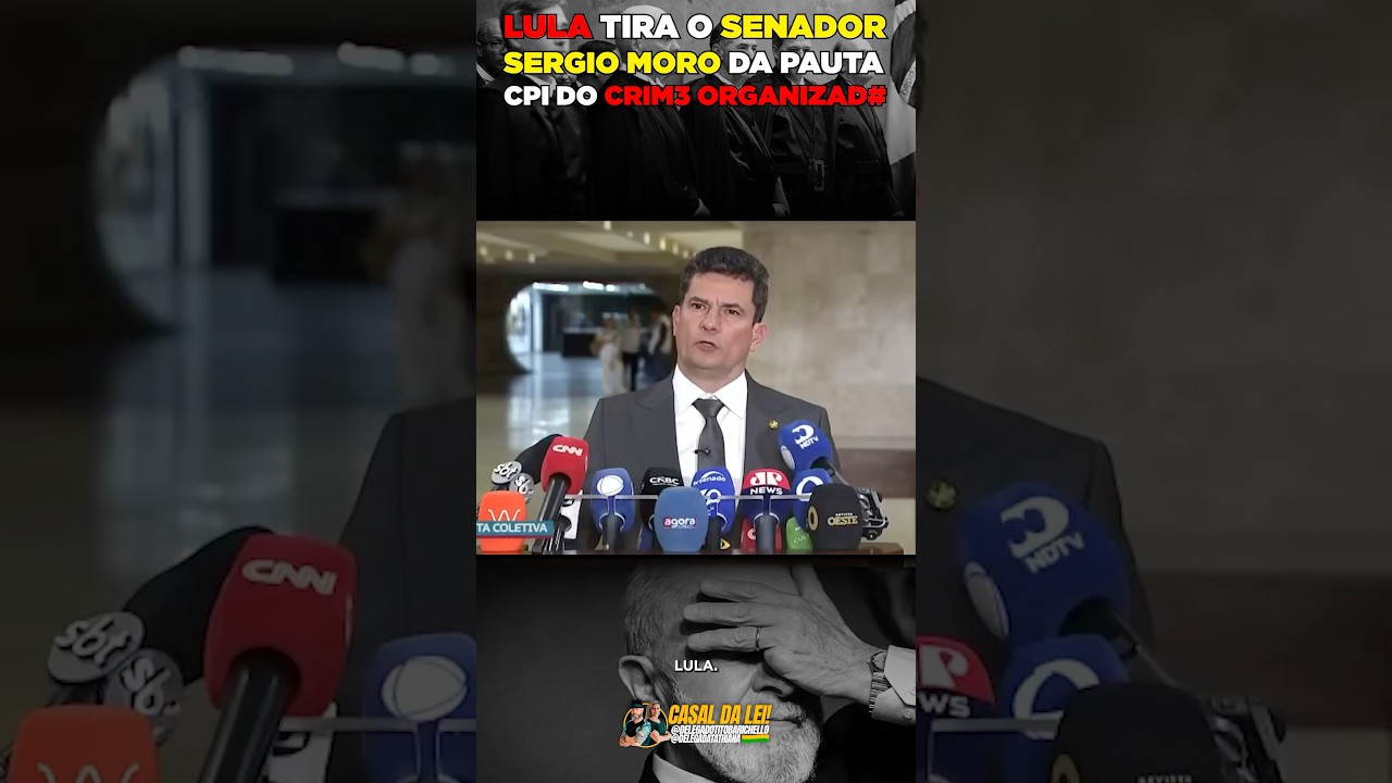 S&eacute;rgio Moro &eacute; retirado da CPI do crime organizado por decis&atilde;o de Lula