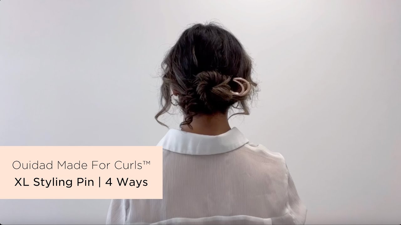 Ouidad Made for Curls&trade; XL Styling Pin | Styled 4 Ways