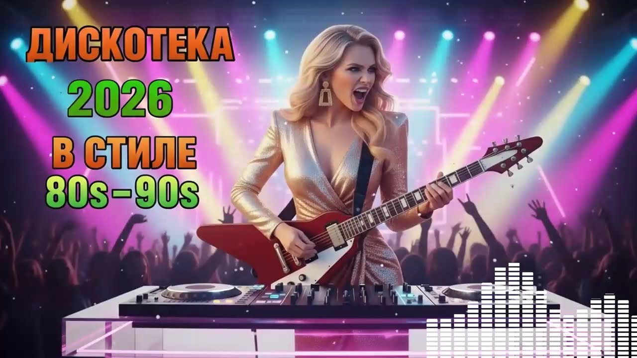 Золотые хиты 90-х! Зажигательная Русская дискотека: Легенды Euro Disco 2026