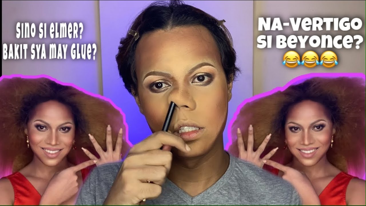 BEYONCE MAKEUP TRANSFORMATION TUTORIAL BY VINAS DELUXE