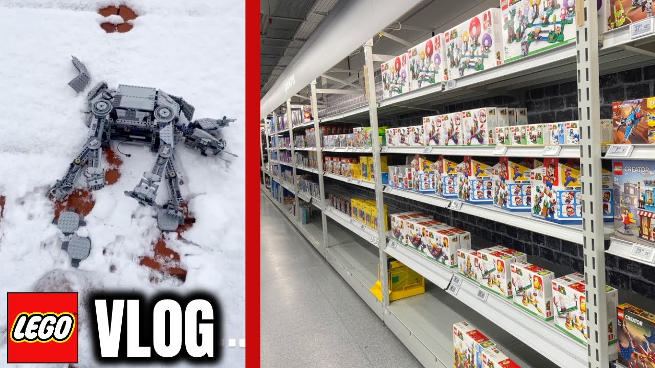 LEGO beim Großhandel kaufen? | AT-AT im Schnee | Entschuldigung.... | Vlog!