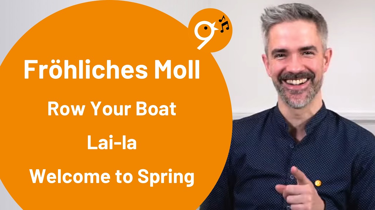 Einsingen um 9 (20.2.26) mit Benjamin, Fröhliches Moll, Row Your Boat, Lai-la, Welcome to Spring