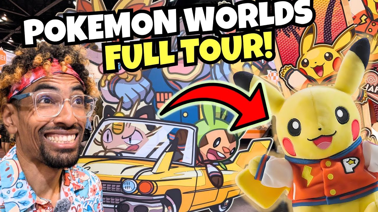 FIRST LOOK of the INSANE Pokémon Center at Pokemon Worlds 2025 Anaheim!