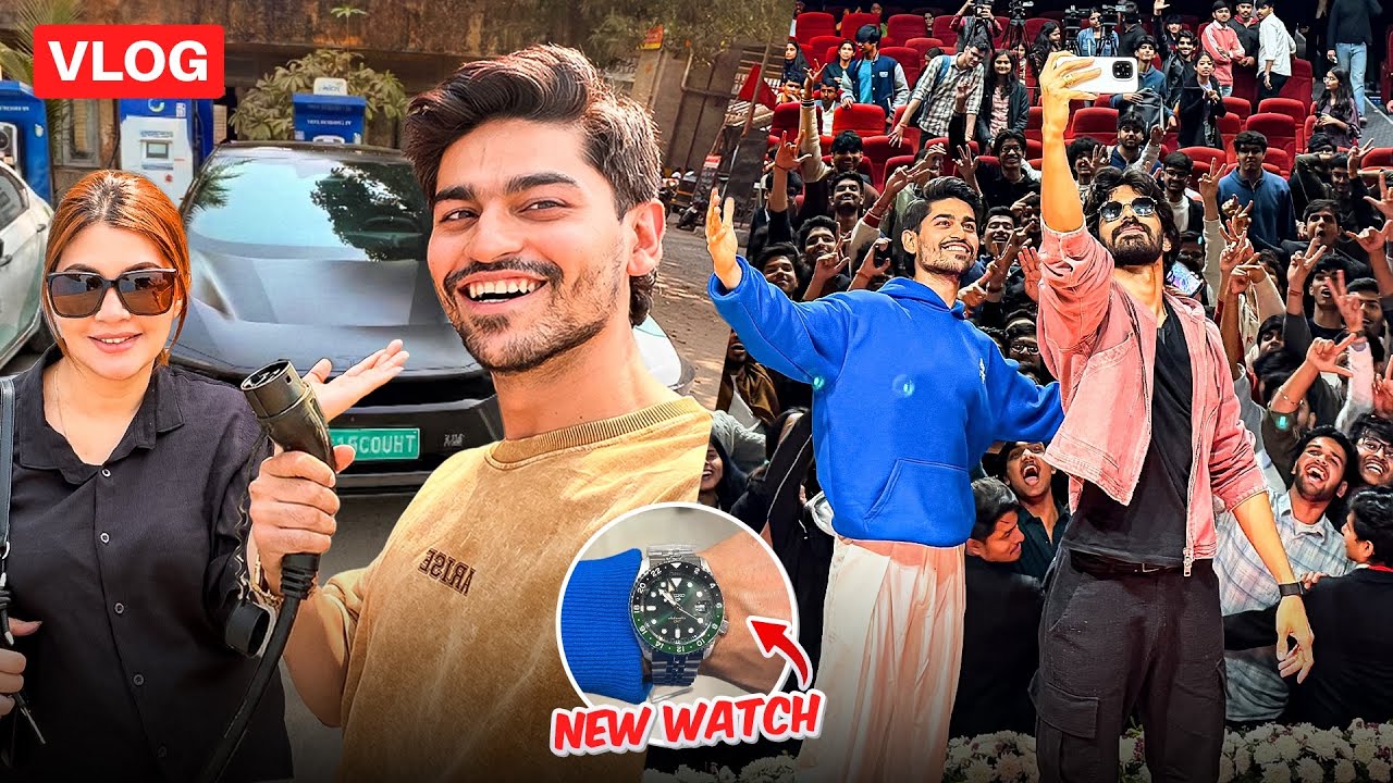 First Time Batman Ko Charge Kiya Aur Delhi Chale Gaye - VLOG 