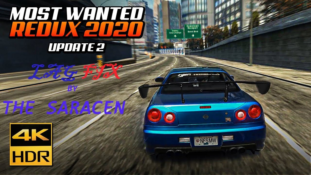 NFS Most Wanted 2005 REDUX lag on low end PC fixed.