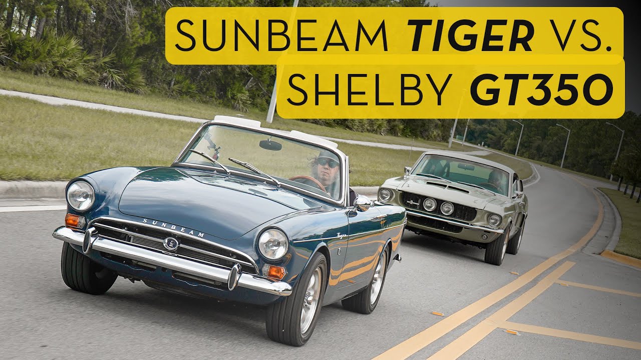 Shelby Mustang GT350 vs Sunbeam Tiger: Behind the Wheel