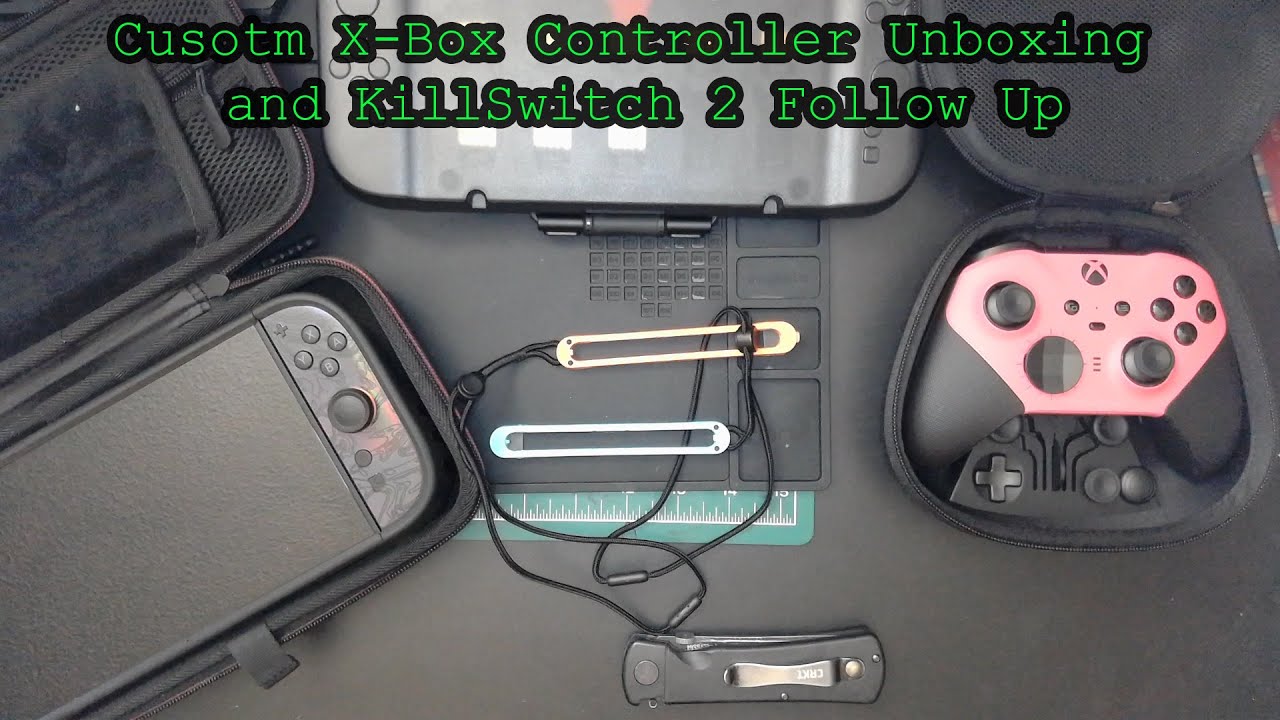 Custom X-Box Controller Unbox and KillSwitch 2 Follow up.