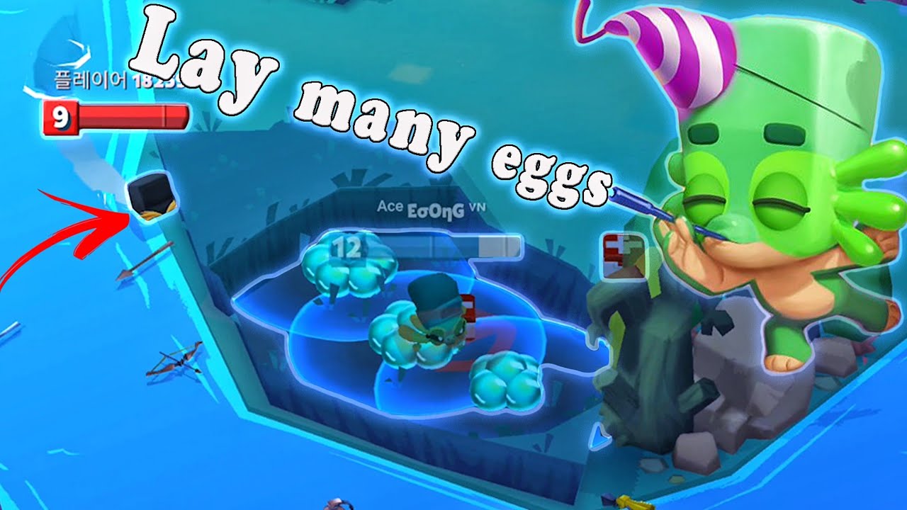 Trap Animals with Eggs 