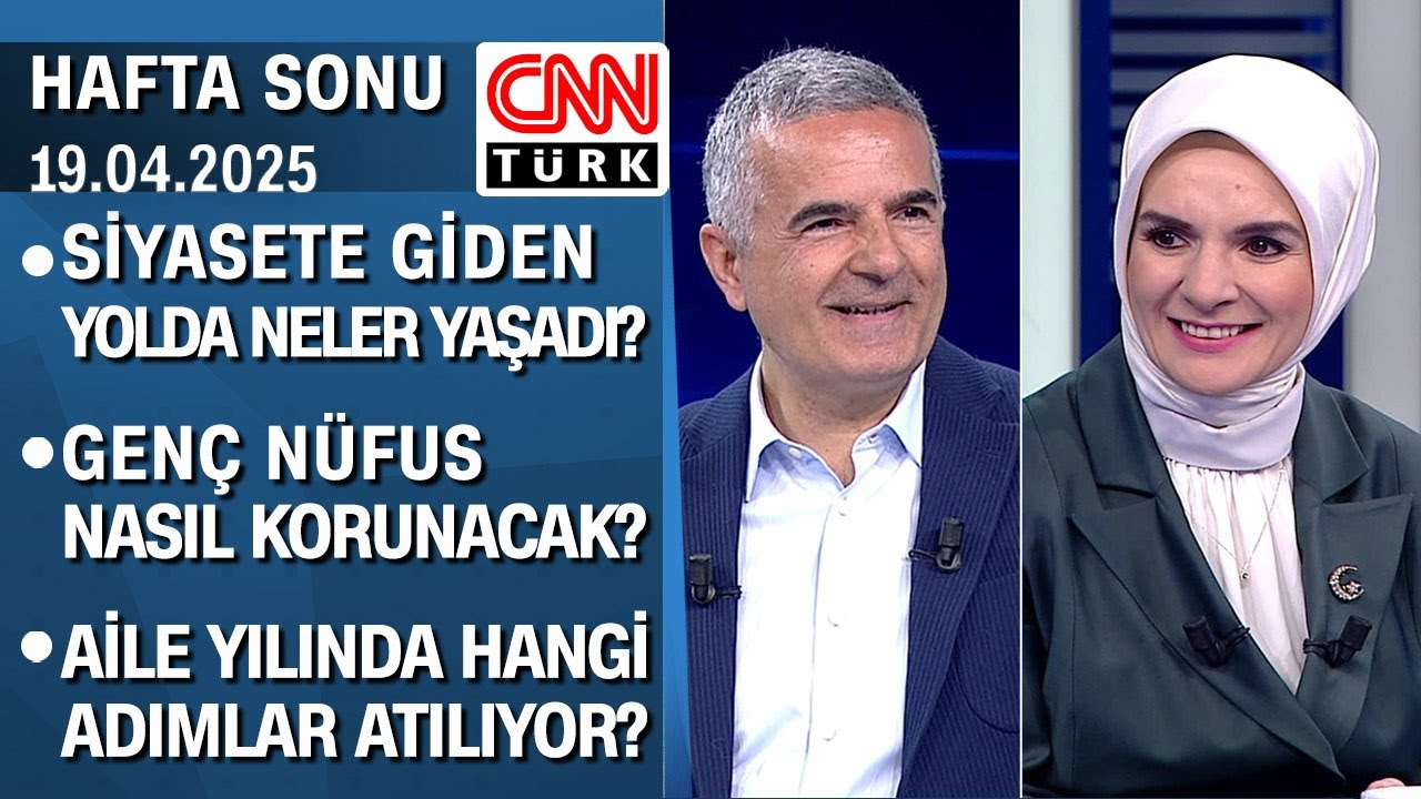 Aile ve Sosyal Hizmetler Bakanı Mahinur Özdemir Göktaş, soruları yanıtladı - Hafta Sonu 19.04.2025