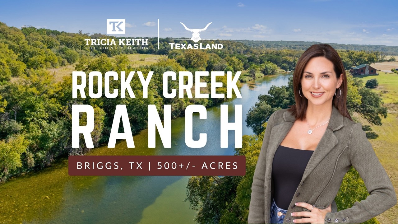 Rocky Creek Ranch | 500+ Acres in Burnet County | Live-Water
